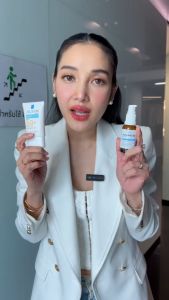 Dr.jill โปรแพ็คคู่สุดคุ้ม ดร.จิล เซรั่ม+ครีมกันแดด ของแท้ เซตบำรุงและป้องกัน