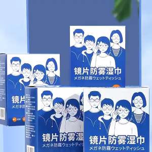 Hộp 100 khăn giấy lau kính Nano chống bám hơi nước chống mờ sương