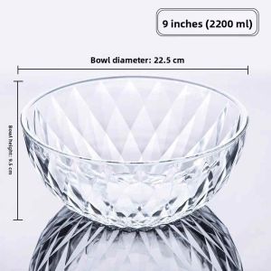 Heat Resistant Salad Bowl Large Size