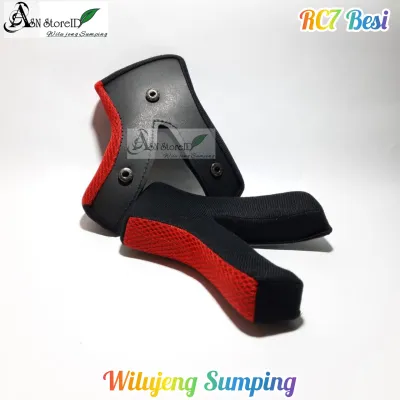 Busa Pipi Helm KYT RC7 kancing plastik/Besi-MLXL