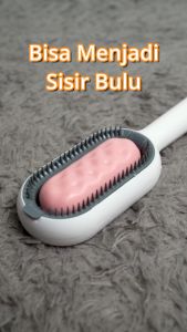 Hobilic Sisir Kucing Roller 2 in 1: Alat Perawatan Bulu Kucing Berkualitas Tinggi