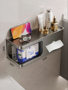ERMO | Wall-Mounted No-Drilling Toilet Paper Holder