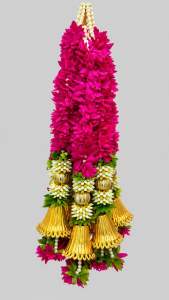 Side Hanging Wall Hangings for Diwali Navratri Home Decoration | Mandir Temple Decoration | Diwali Decoration Toran for Festival Decor | Home Decoration (Pack of 2)