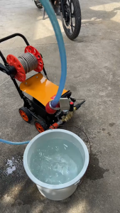 REAIM 2200W High Pressure Washer Waterjet Strong Water Jet Cleaner Water Jet Spraye High Power Pressure Washer