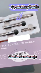 Cọ che khuyết điểm AMORTALS hai đầu tròn chuyên dụng Che Khuyết Điểm Chính Xác