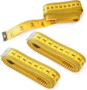 300cm/120 Inch Double-Scale Soft Tape Measuring Weight Loss Medical Body Measurement Sewing Tailor Cloth Ruler Dressmaker Flexib