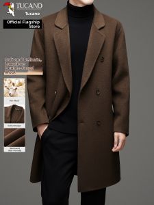 TUCANO | Detachable Lining Slim Wool Coat