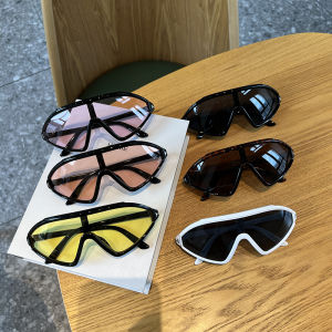 24-Year New Arrival Fashion T-Shaped Fashion Sunglasses Retro Triangle Sunglasses Stylish Full Street Shot Concave Shape