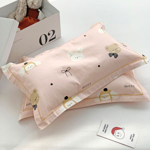 A-Class Pure Cotton 60S Long Staple Childrens Cartoon Small Size Latex Cute Baby Pillowcase Bedding Covers for Single Pillow