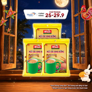 Combo 3 Túi Sữa Hạt Ngũ Cốc BFast - Túi 20 Gói x 25g