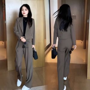 Bộ Đồ Vest Thời Trang Xuân Thu Cho Nữ Bộ Đồ Hai Mảnh Thời Trang Hợp Thời Trang Nhỏ Gọn Trẻ Trung Chuyên Nghiệp