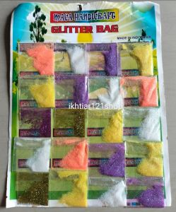 Serbuk Glitter/serbuk Glitter polos/serbuk Glitter cat/serbuk Glitter Halus