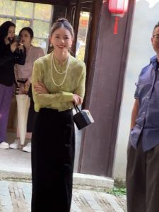Elegant Mature Style Qipao Set