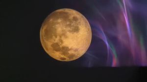 โคมไฟดวงจันทร์โปรเจคเตอร์ไฟกลางคืนเครื่องฉายดวงจันทร์ USB Planet Projection Lamp ตัวยึดหมุนได้ 360 องศาเครื่องฉายแสง