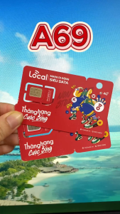 ( SIÊU SIM DATA) SIM LOCAL Sóng Mobifone Gói A69 - Data Tốc Độ cao - Miễn PHí 1 Tháng Đầu - Phí Chỉ 69K/Tháng - FREESHIP - CHƯA KÍCH HOẠT