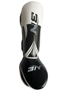 Kids Adults Kickboxing MMA Wushu Muay Thai Shin Guards Leg Foot Protector W/Instep Training Gear