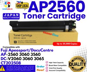 Apeosport V2060 Toner Cartridge Compatible CT202508 Fuji APEOSPORT V2560 3060 3065