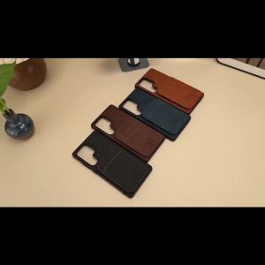 Ốp Điện Thoại Giả Da Tương Thích Sạc Không Dây SUTENI Với Giá Đỡ Thẻ Từ Tính Dành Cho Samsung Galaxy S26 Ultra S25 Plus S24 S23+