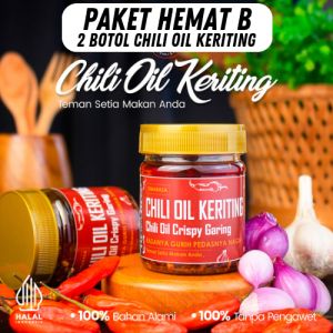 OMARASA Paket Hemat B Untuk Pembelian 2 Botol Chili Oil Keriting