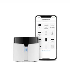 BroadLink | BroadLink RM5 Plus Smart Infrared Remote Universal Control Hub with Wi-Fi & IR Voice Control via Alexa & Google Home
