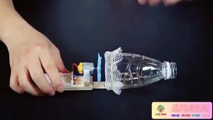 STEM DIY: Tự làm mô hình lắp ráp Máy Hút Bụi thủ công. Đồ chơi giáo dục khoa học dành cho trẻ mầm non tiểu học. STEM3G