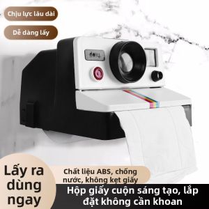 Hộp Giấy Vệ Sinh Hình Máy Ảnh Nhựa