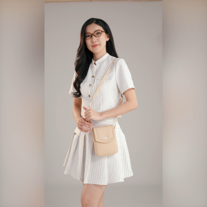 Túi Yuumy - Bộ hộp quà (Túi đeo chéo YN262 + Hộp + Túi Giấy + Túi rút đựng sản phẩm + Thiệp viết lời chúc)