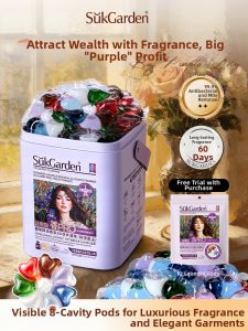 suk garden | Long-lasting Fragrance 3-in-1 Antibacterial Laundry Pods