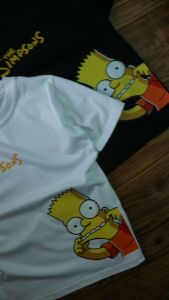 Baju Kaos Distro Anak Kaos Anak premium terbaru motif bart simp Combed 30s Premium
