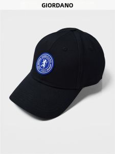 Giordano | Mens Cotton Adjustable Baseball Cap with Lion King Embroidery