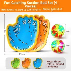 TANGJIUGONG | Suction Cup Design Glowing Interactive Ball Game