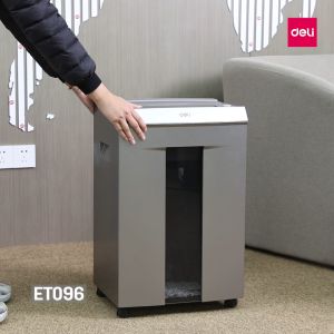 Deli 30L Automatic Paper Shredder Can Shred Cards A4 16 Sheets Heavy Duty Metal Gray