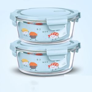 XIANGCAI | Microwaveable Portable Fresh Keeping Heat Resistant Bowl Meal Box