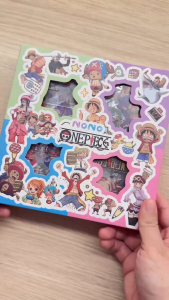 100 Pcs Stiker Anime One Piece – Luffy & Kru Bajak Laut Topi Jerami – Cocok Buat Koleksi Anime Lovers Anime Bajak Laut Jepang Ori Glossy Tebal Waterproof Tempel Laptop Motor HP Botol Buku  Motif Random Fullcolor Tebal |MSS