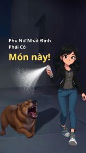 Xua Đuổi Thú Dữ ASA - Tự vệ khẩn cấp trong tình huống nguy hiểm bị thú dữ tấn công