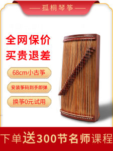 Portable Mini Practice Half Guzheng 21 Strings