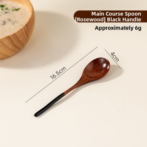 onlycook | Natural Food-Grade Wooden Spoon for Soup and Mixing