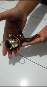 Rill Pancing Murah Reel Pancing Mini ELENXS Reel Pancing Fishing Reel Kumparan Pancing 5.2:1 Mini500
