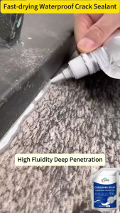 Ready Stock【Quick Dry 】 Cement Floor Caulking Glue Roof Floor Crack Repair Adhesive Quick Dry Waterproof Caulking Glue Roof Leak Repair Special Glue