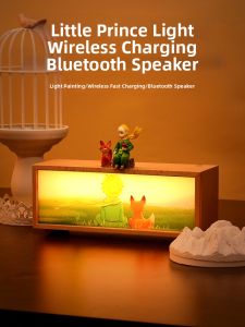 Panpuri | Intelligent Wireless Charging Desk Decor Night Light Speaker