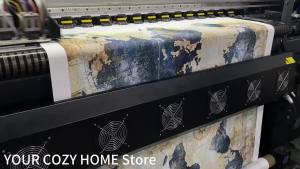 BILIBILI | Tranh In Vải Nghệ Thuật Neon Thiên Nhiên Nhật Bản - Trang Trí Tường Phong Cảnh Phong Cách Hiện Đại Cho Phòng Khách - Poster Nghệ Thuật Không Khung