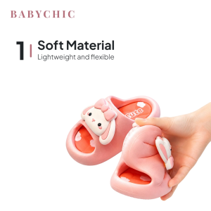 Kids Slippers 0-6 Years Selipar Budak Lelaki Perempuan Cartoon Open Toe Slippers Anti Slip Shoes