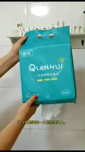 Pull-out face wash towel pure cotton absorbent cotton soft thick lint-free home makeup remover face wash towel抽拉式洗脸巾