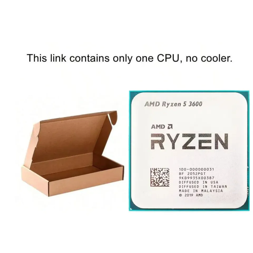 AMD | AMD Ryzen 5 3600 Gaming CPU 6 Core 12 Thread 3.6GHz Base 4.2