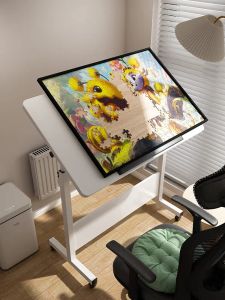 Foldable Moving Puzzle Table Professional Pad Art Drawing Desk Handcraft Table Workstation Creative Thinking Toys for Boys And Girls