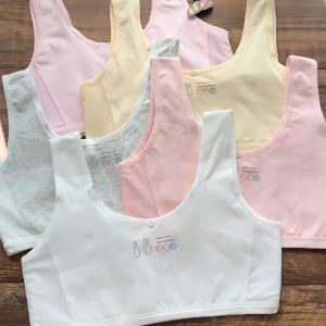 เสื้อชั้นในผ้าฝ้าย สำหรับเด็กผู้หญิง 8-16 ปี