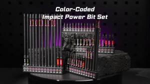 Bộ Mũi Vặn Geinxurn Impact Driver Chất Liệu Thép CRV Kèm Ống Dẫn Tự Thu Gọn Dùng Cho Gia Đình Bộ Tua Vít 10-19 Món