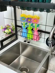 Sikat Pembersih Serbaguna Model Bunga Matahari Sun Flower Multifungsi Brush