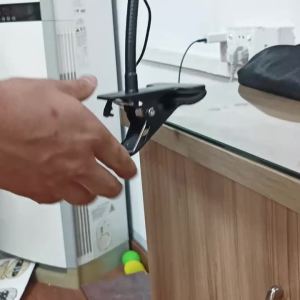 144 LED UV Purple Light Clip Lamp with 360° Rotating Universal Head USB Clamp LED Light Flexible Gooseneck Desk Lamp