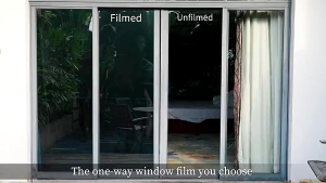 TOAO Sticker for Window Glass One-Way Window Privacy Film Anti-UV Heat Insulation Window Tint Glass Film for Home/ Office